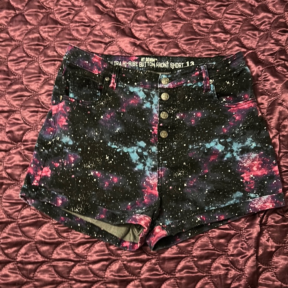 Galaxy Shorts! Size 13 (I listed it as a 12 because 13 wasn’t an option)